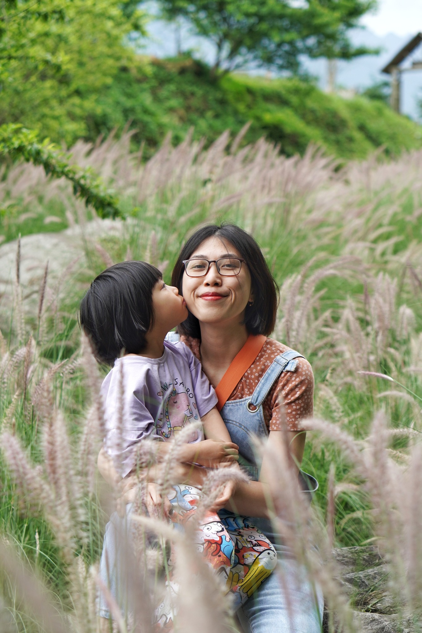 Phương và con gái